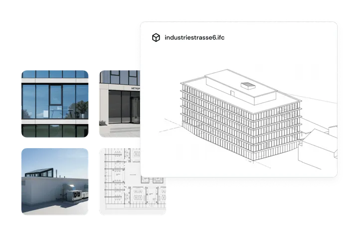 Gebäude in 3D