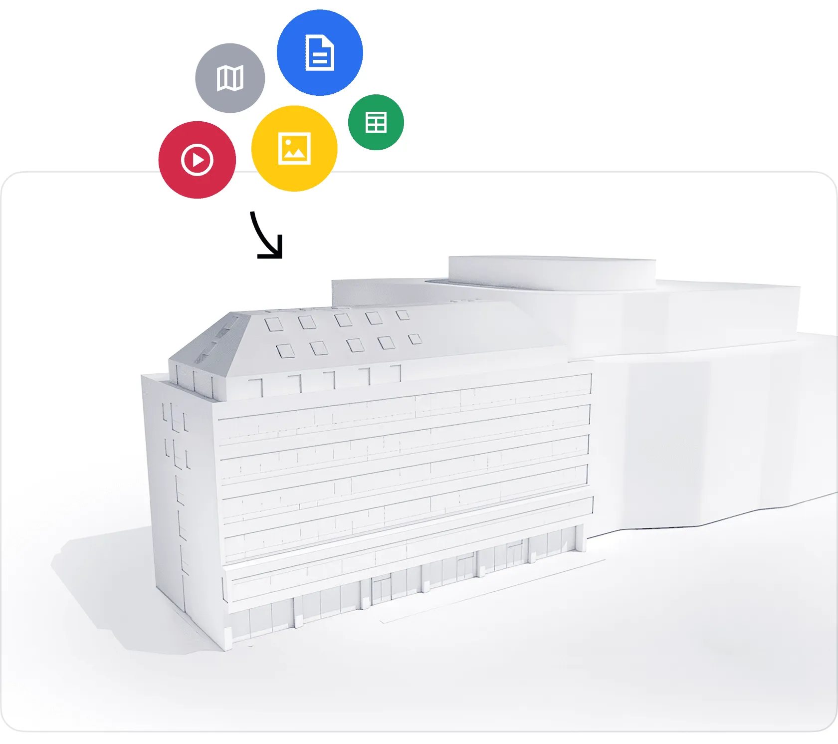 Illustration zu: Strukturierte Gebäudedaten als Fundament für KI