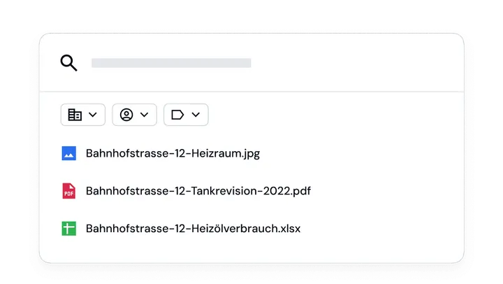 Vom Portfolio bis zum einzelnen Objekt
