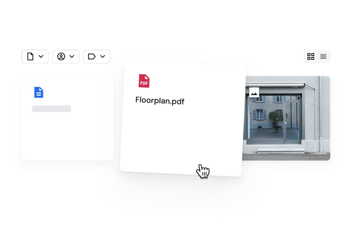 Visual browsing and flexible filtering