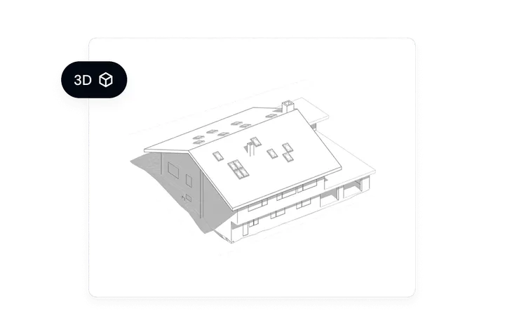 3D-Modell für energetische Simulation