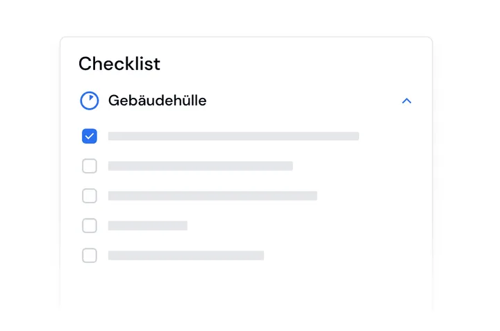 Individuelle Checklisten