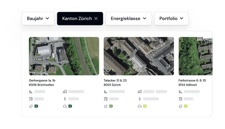 Flexible Filterfunktionen
