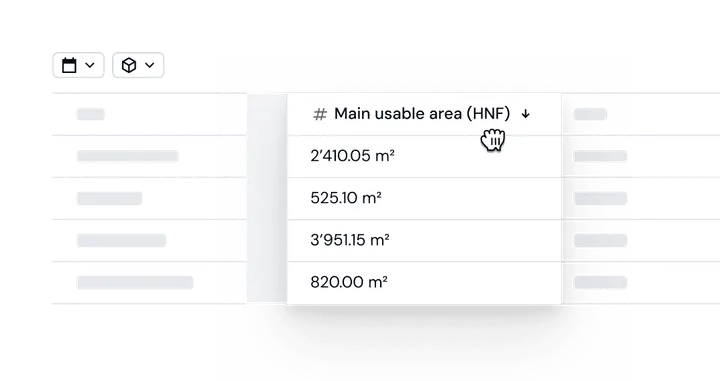 Easily configure reports